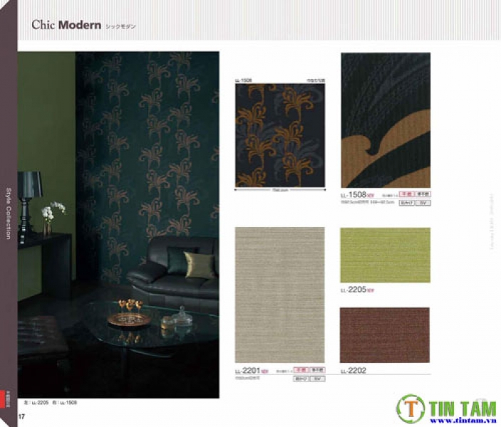 Giấy dán tường Lilycolor q4